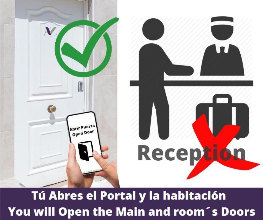 Ayz Luis Cabrera-Auto Check-In Property Мадрид Экстерьер фото